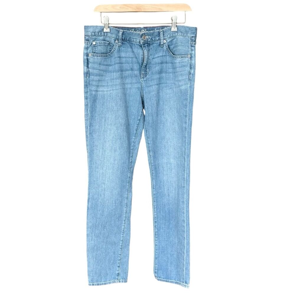 Eddie Bauer Women's Boyfriend Slim Fit Jeans Lightweight Size 6